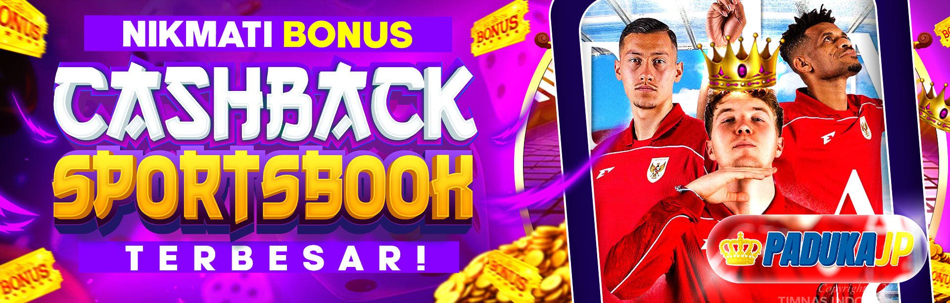 CASHBACK SPORTSBOOK 5%