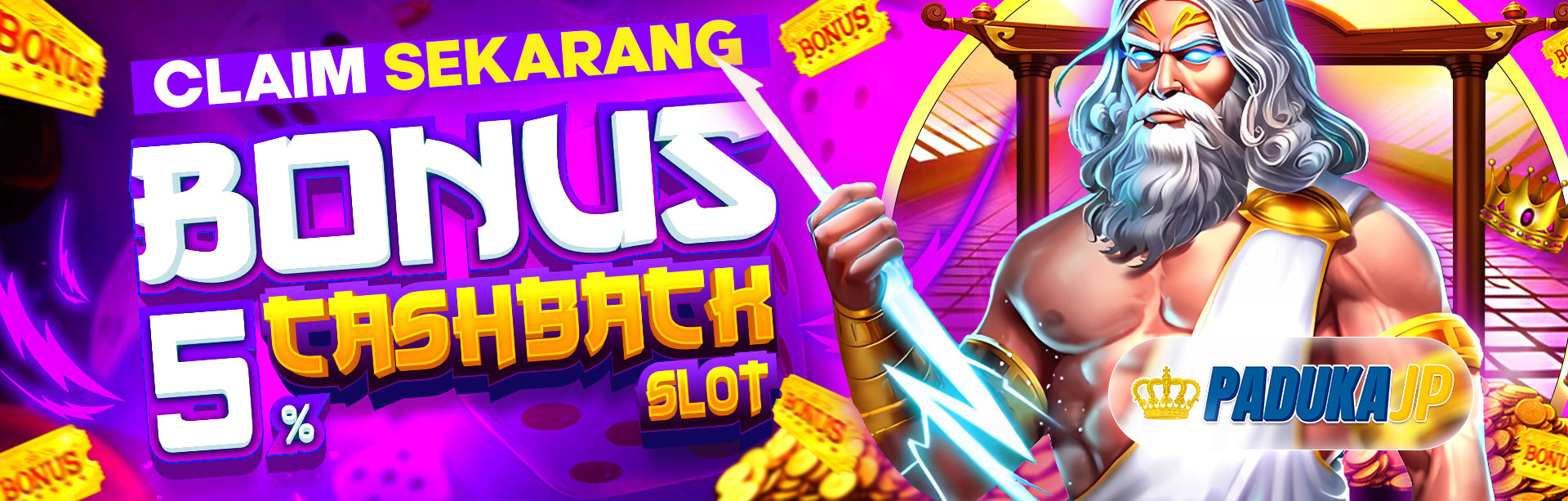 CASHBACK SLOT UP TO 5%