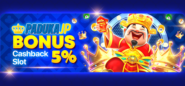 CASHBACK SLOT UP TO 5%