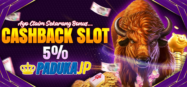 CASHBACK SLOT UP TO 5%