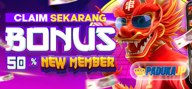 BONUS NEW MEMBER SLOT 50%