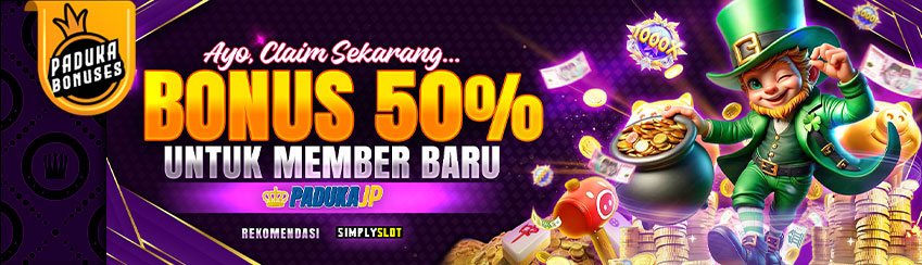 BONUS NEW MEMBER SLOT 50%