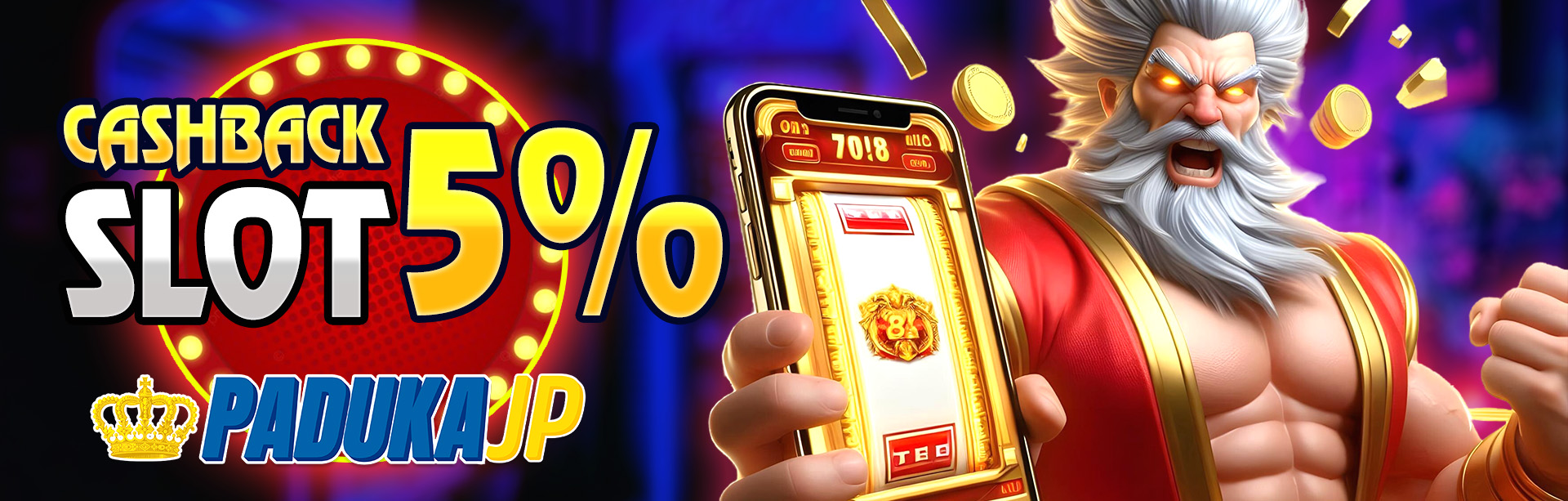 CASHBACK SLOT UP TO 5%