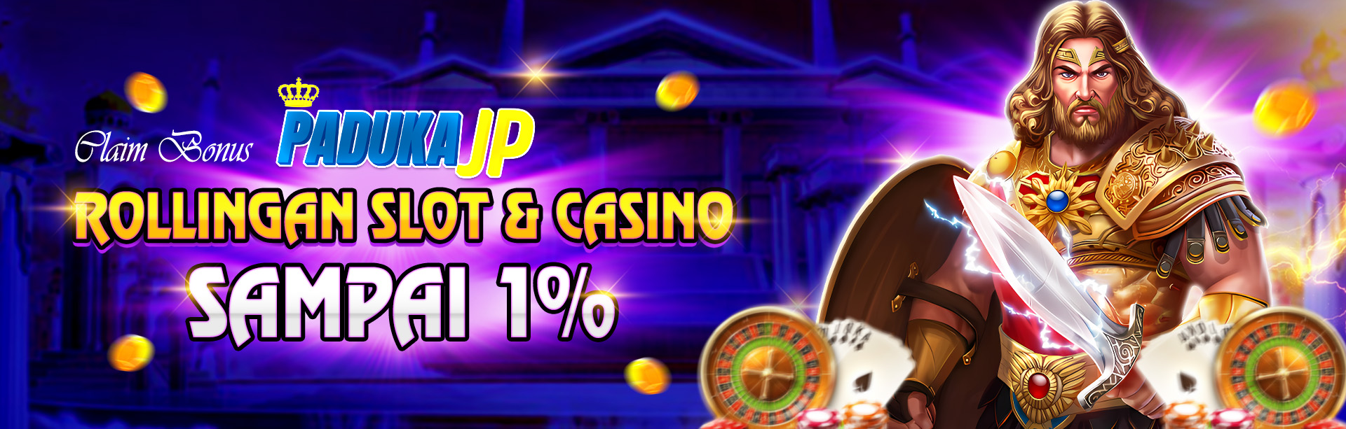 BONUS ROLLINGAN SLOT DAN LIVE CASINO