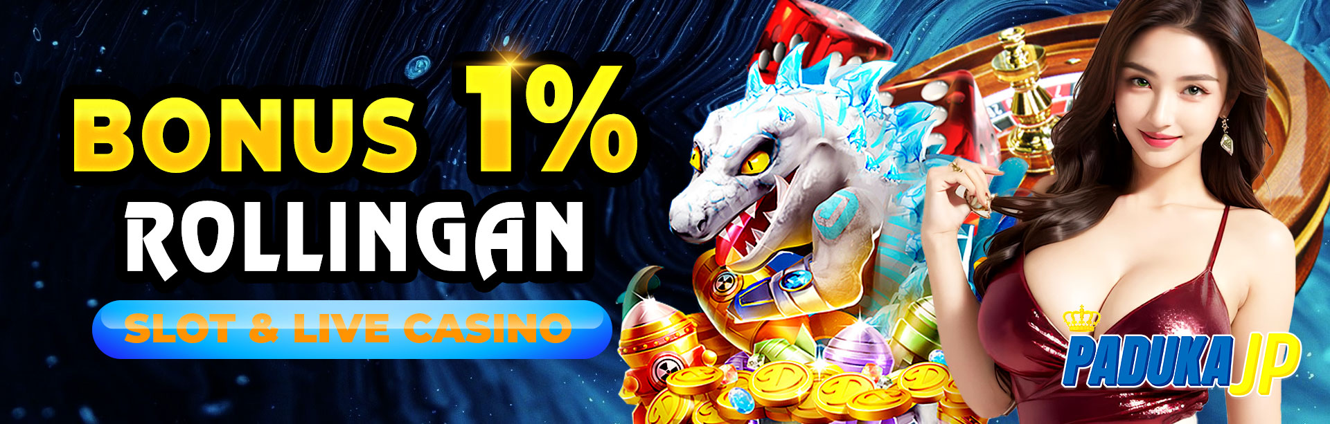 BONUS ROLLINGAN SLOT DAN LIVE CASINO